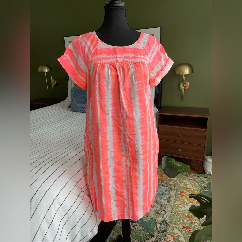 Gap cotton tie dye dress in size S